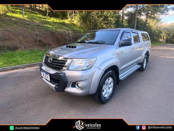 TOYOTA HILUX 3.0 SR 4X4 CD 16V TURBO INTERCOOLER DIESEL 4P AUTOMÁTICO